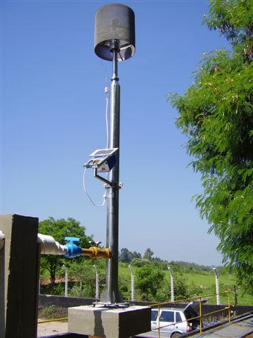 Queimador aberto com Placa Solar